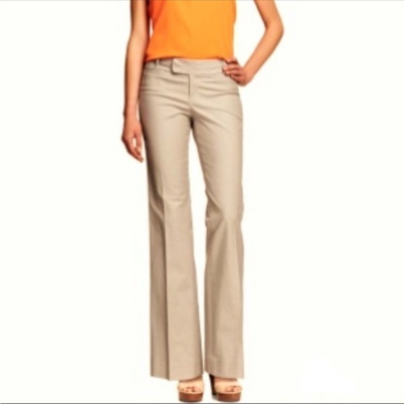 Banana Republic Navy Blue Pants Trousers Jackson Fit Wide Legs 6 - Picture 9 of 9